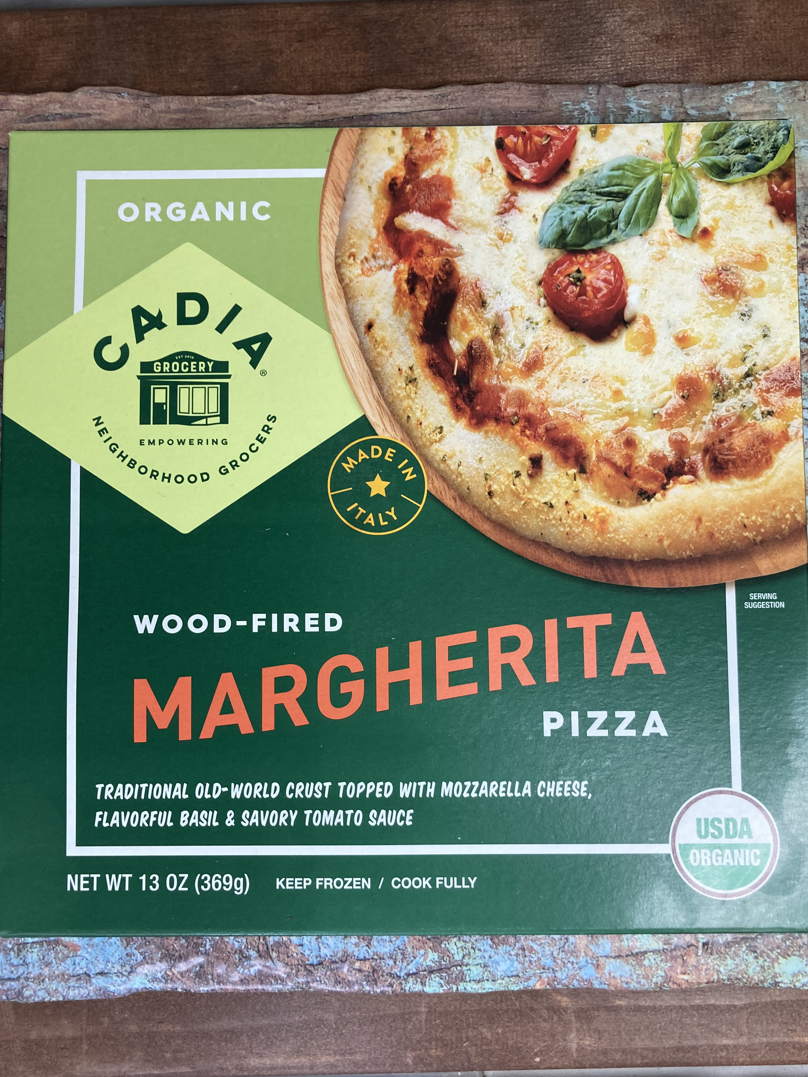 Cadia Frozen Pizza