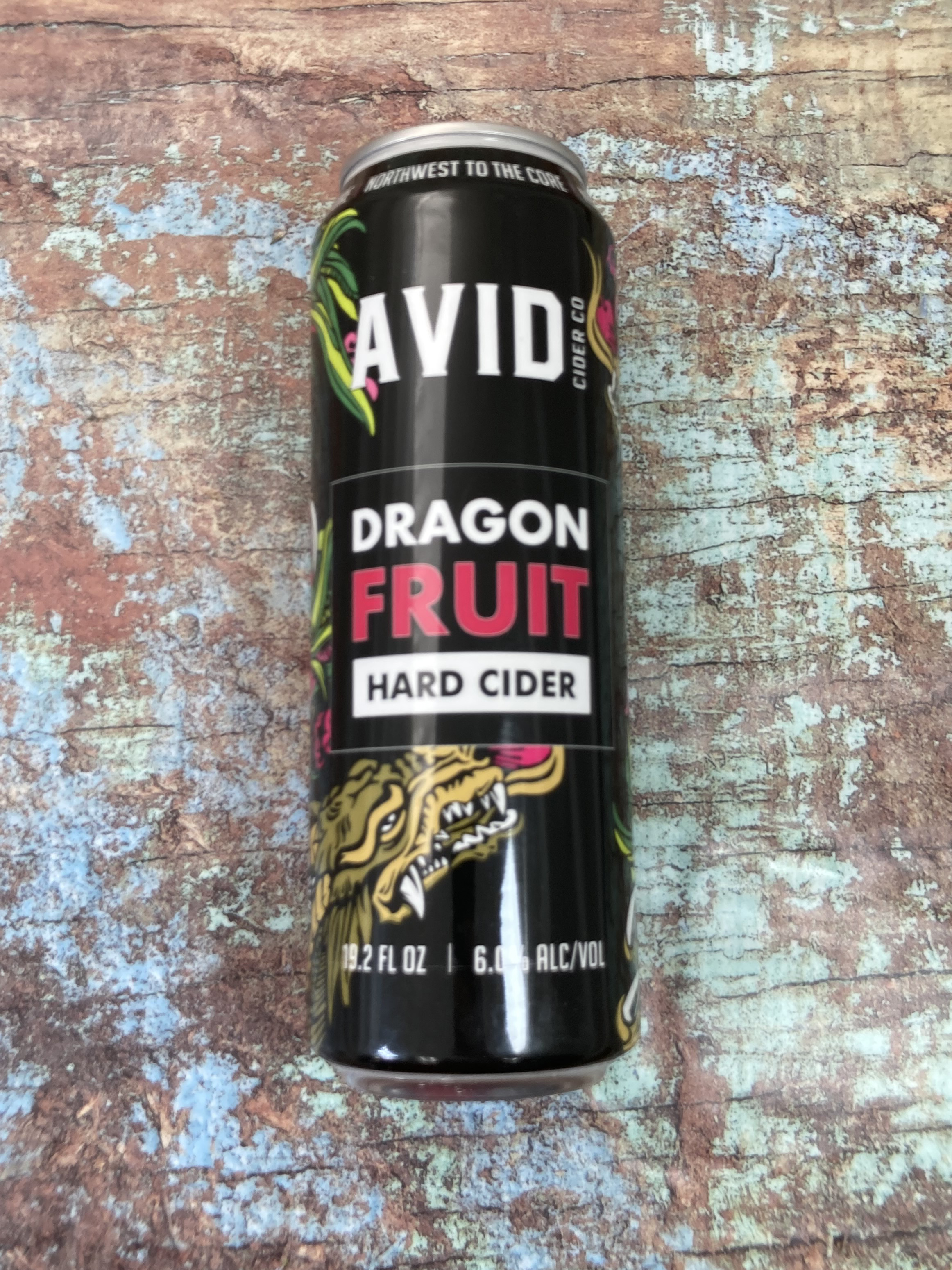 Avid Dragonfruit Cider Can