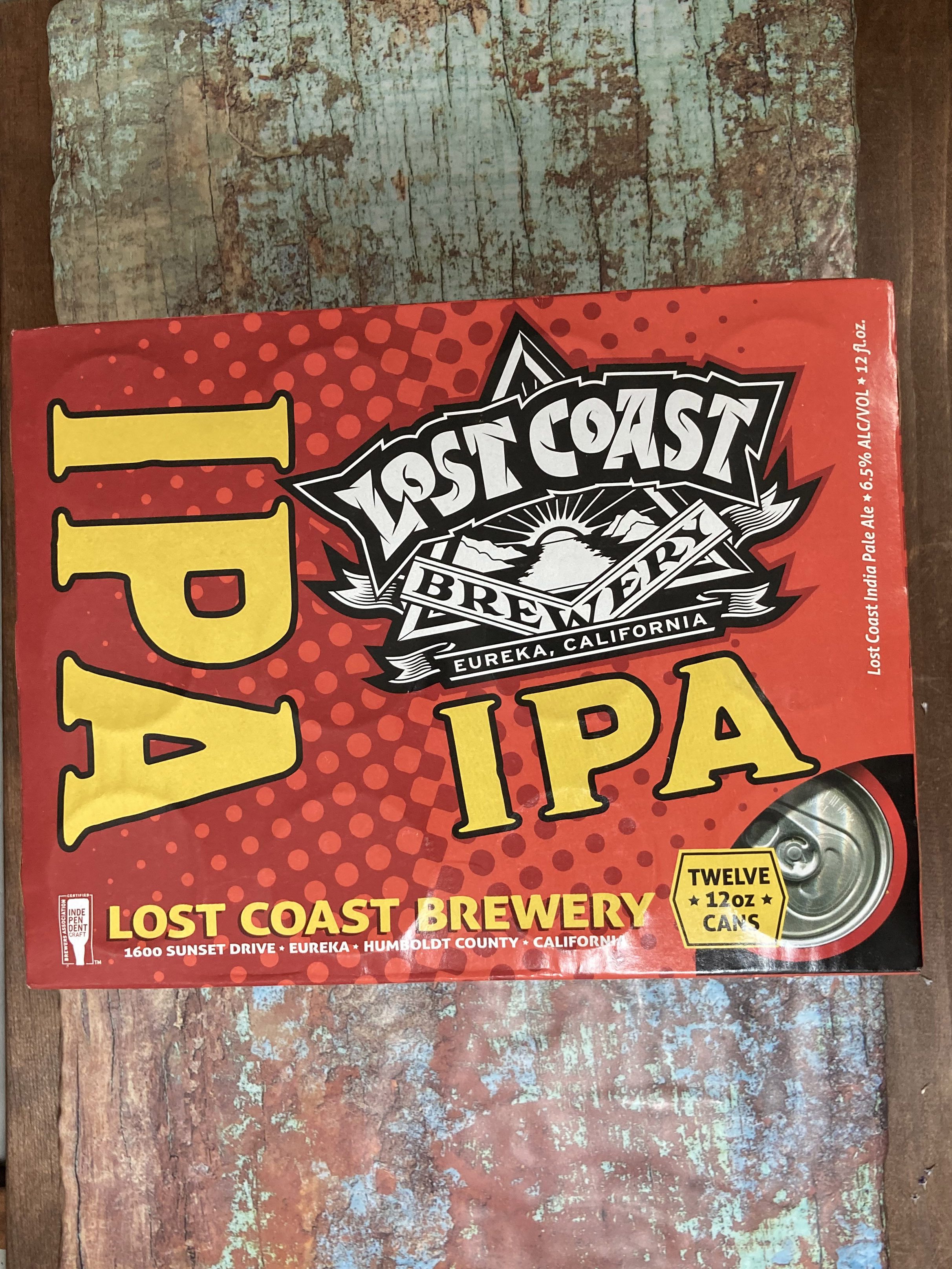 Lost Coast IPA 12 Pack