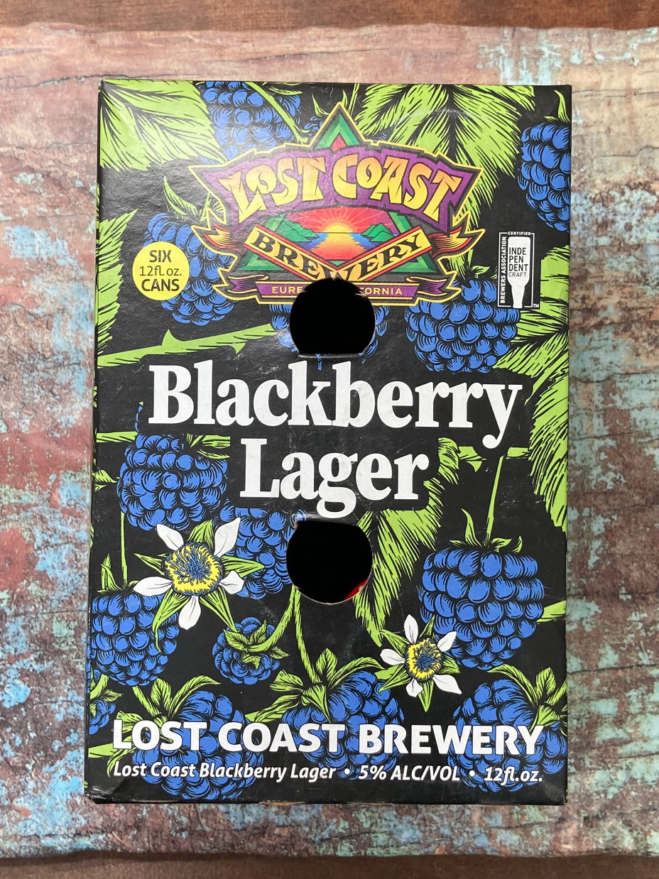 Lost Coast Blackberry Lager 6 Pack