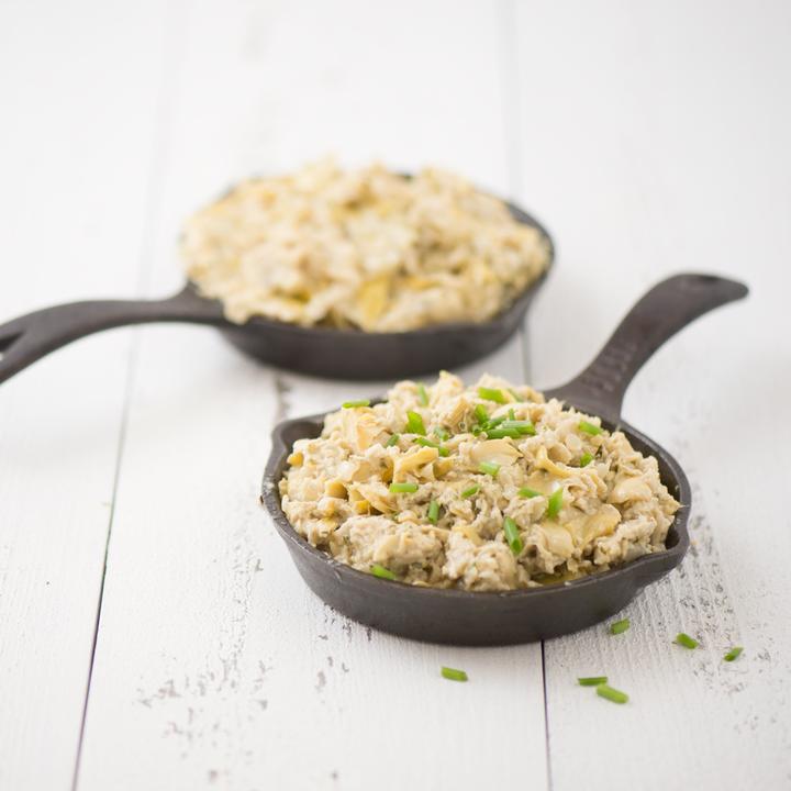 Artichoke Dip with Double Cream Chive