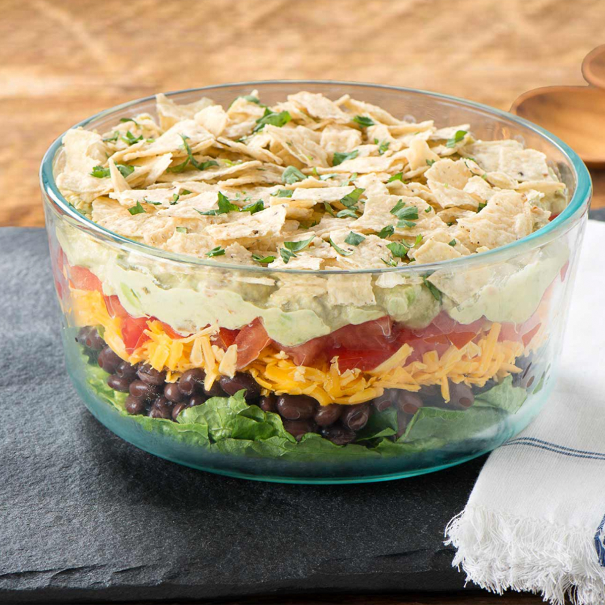 Layered Fiesta Salad 