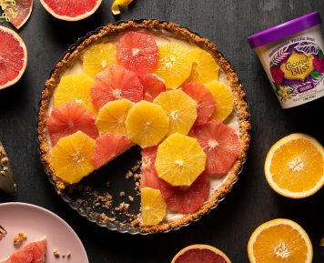 Coconut Bliss WInter Citrus Tart