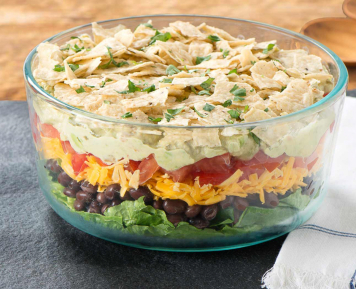 Layered Fiesta Salad 