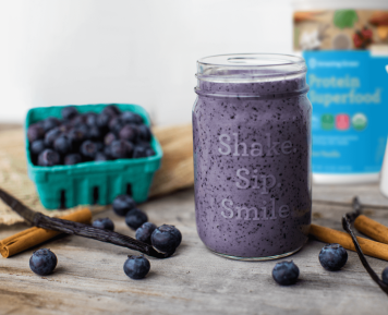 Maple Blueberry Smoothie