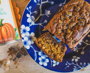 Vegan Pumpkin Bread